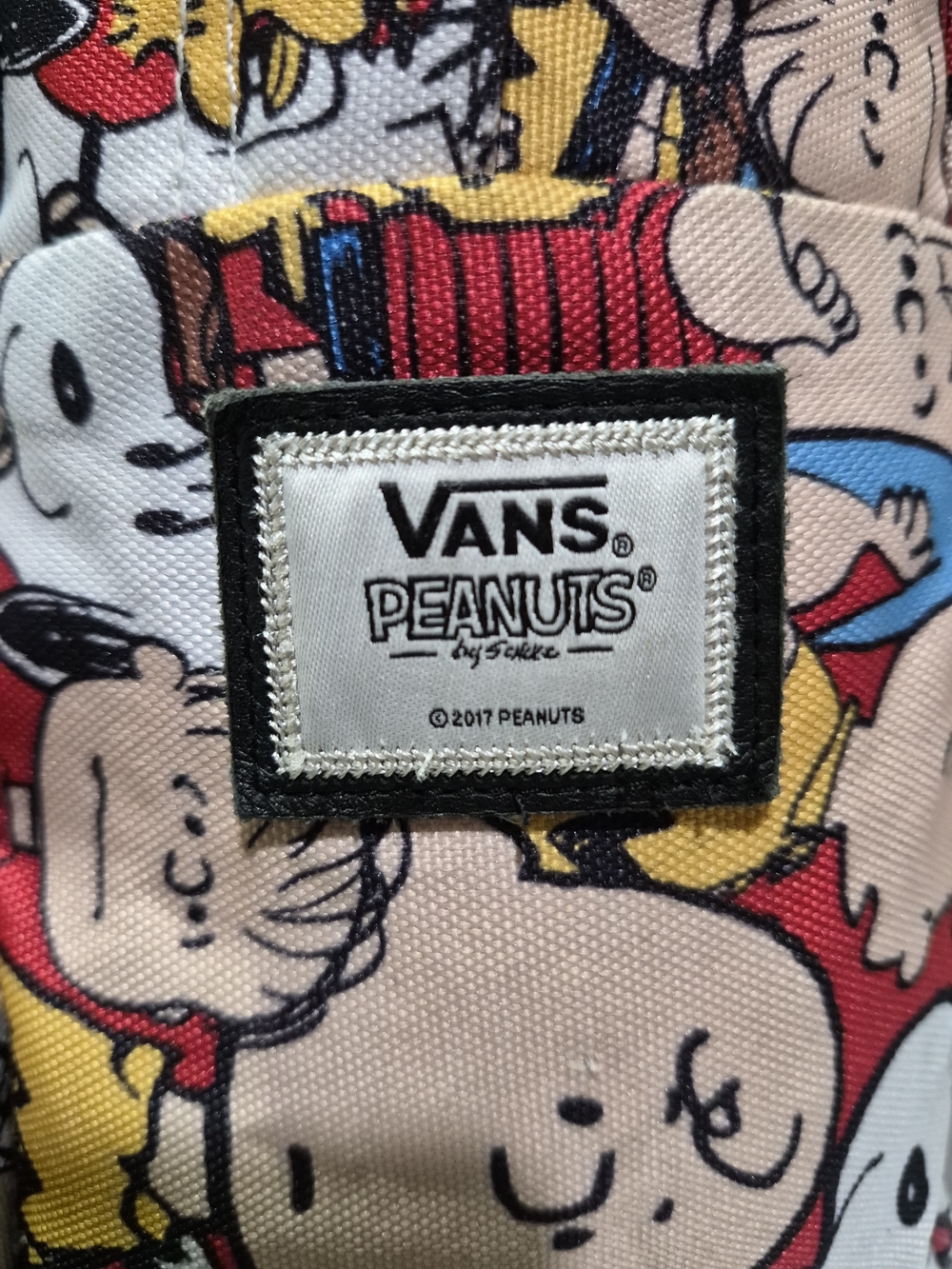 Peanuts Print Backpack - Beige/Multi - Picture 3 of 5